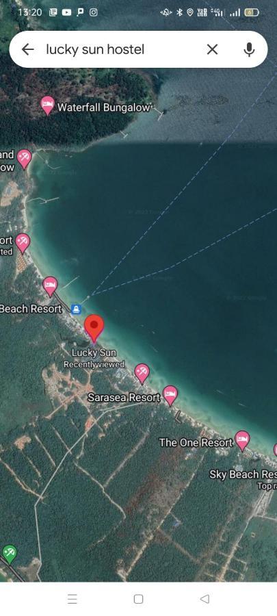 Lucky Sun Saracen Bay Hostel Koh Rong Sanloem Bagian luar foto