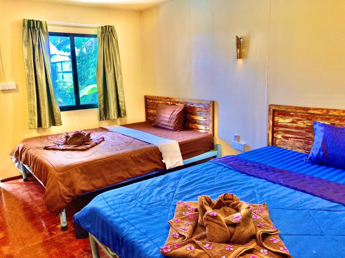 Lucky Sun Saracen Bay Hostel Koh Rong Sanloem Bagian luar foto